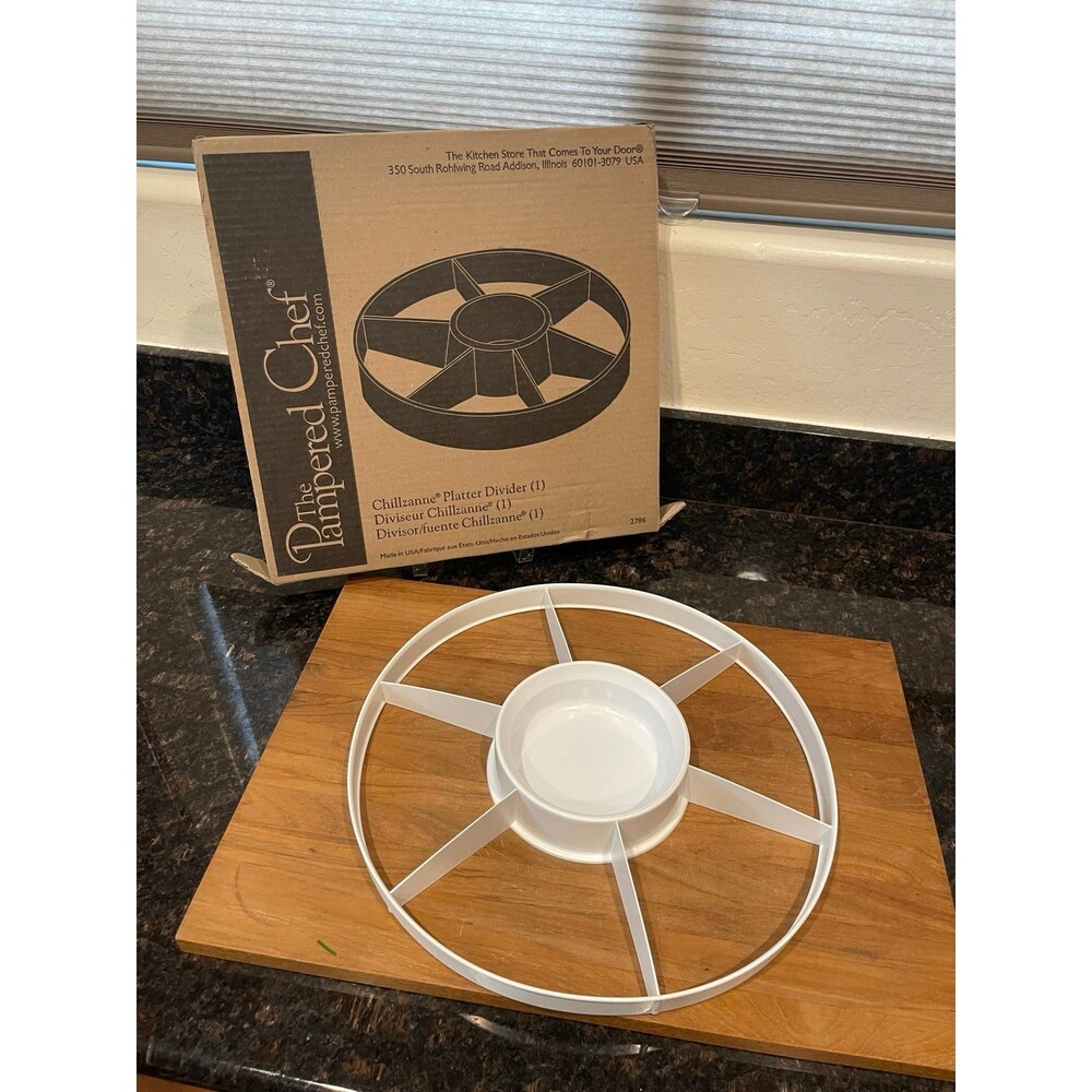 Pampered Chef Chillzanne Platter Divider #2786